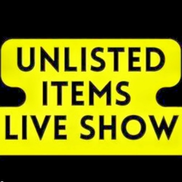 Unlisted Items Live Show Sign - Picture 1 of 1